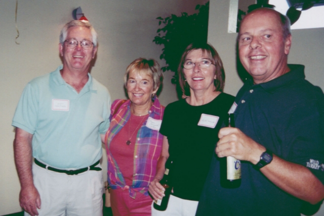 Left to right: Scott Hightower, Pam Buzard Conley, Ellie Taylor and Terry Taylor
